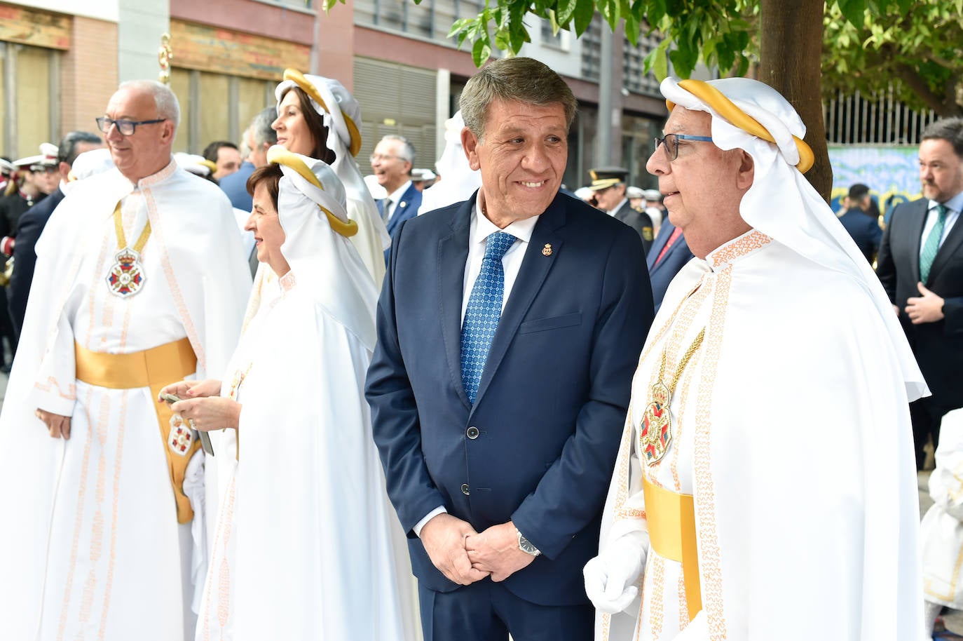 Procesión del Domingo de Resurrección en Murcia, en imágenes