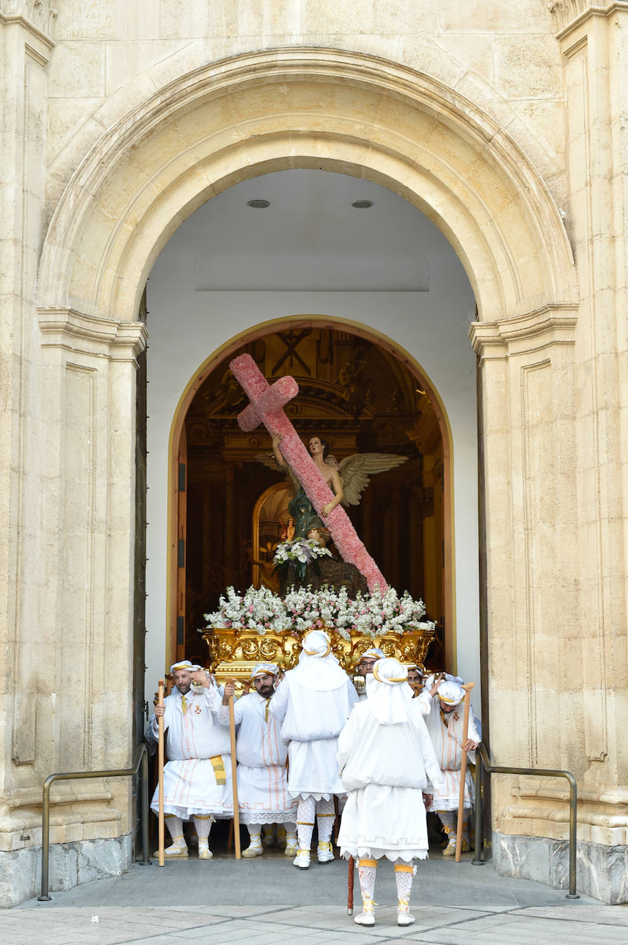 Procesión del Domingo de Resurrección en Murcia, en imágenes