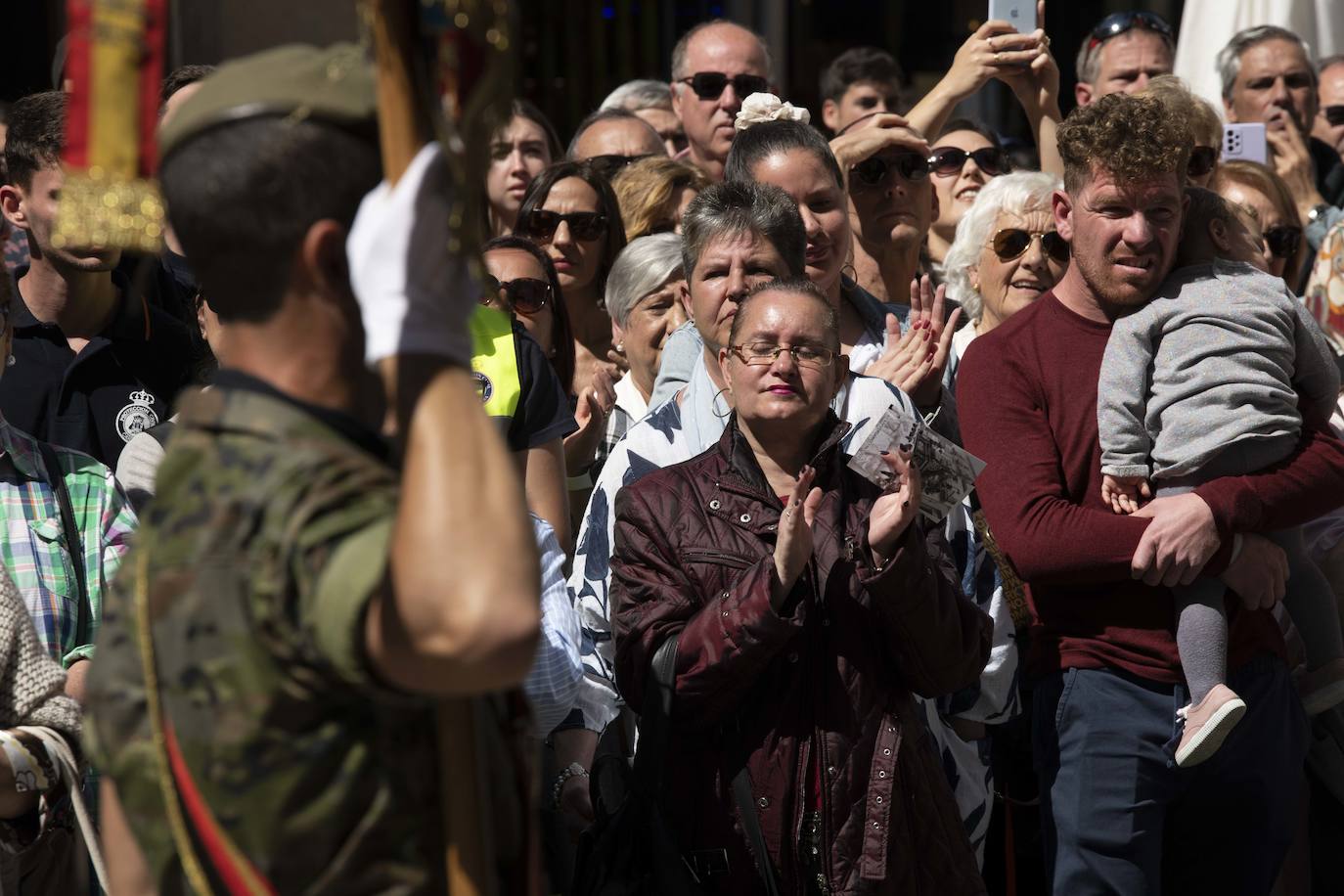 La procesión del Resucitado de Cartagena, en imágenes