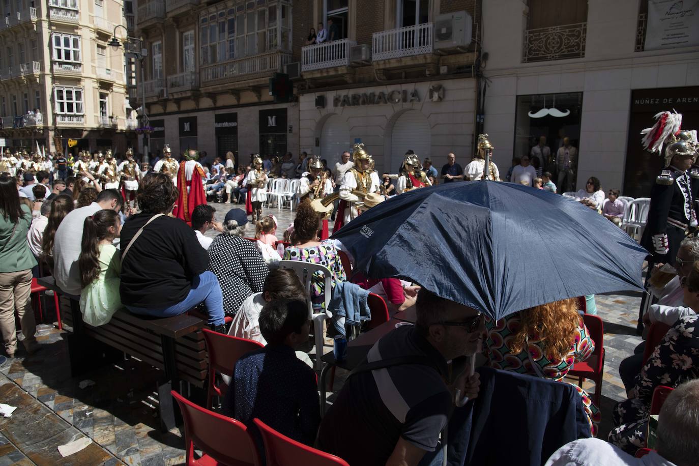 La procesión del Resucitado de Cartagena, en imágenes