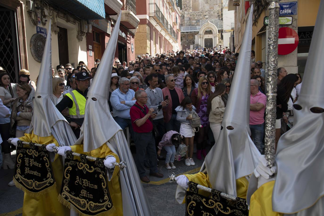 La procesión del Resucitado de Cartagena, en imágenes