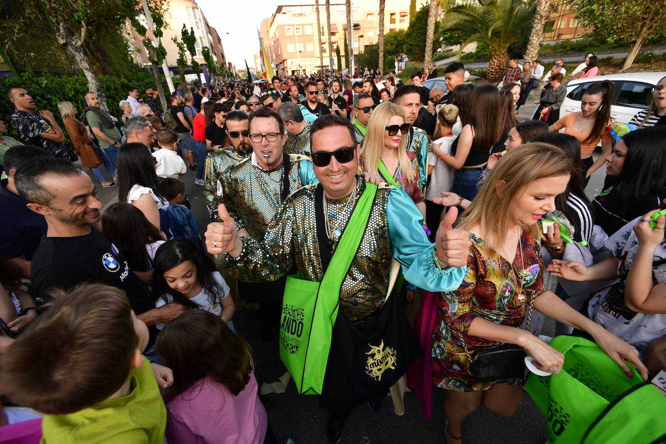 La llegada de la Sardina a Molina de Segura, en imágenes