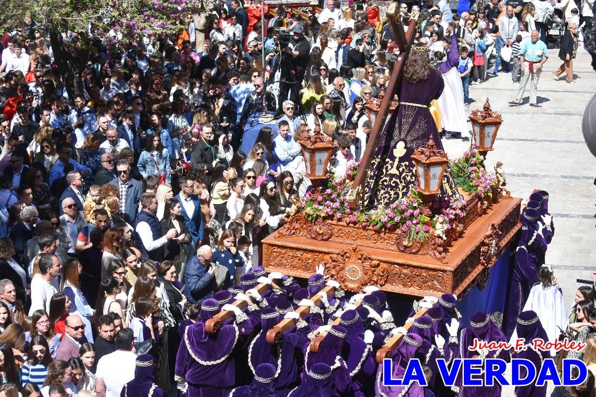 Solemne Procesión del Encuentro – Paso Morado