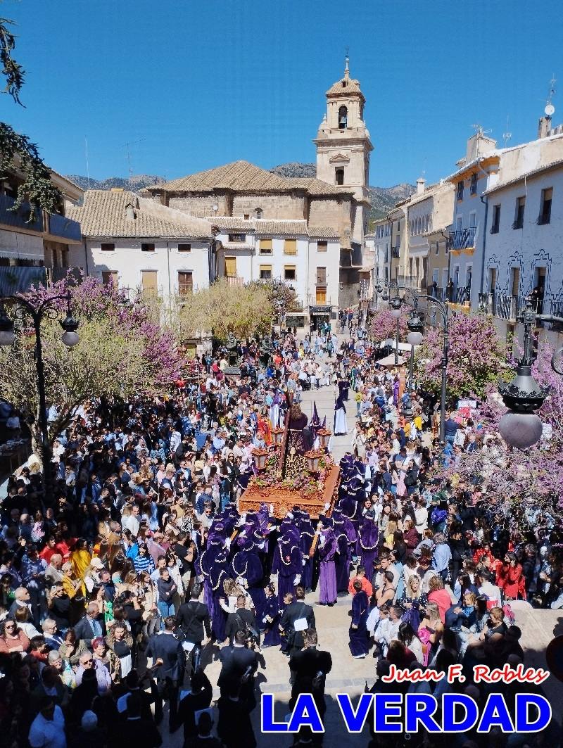 Solemne Procesión del Encuentro – Paso Morado