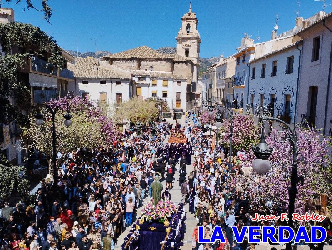 Solemne Procesión del Encuentro – Paso Morado