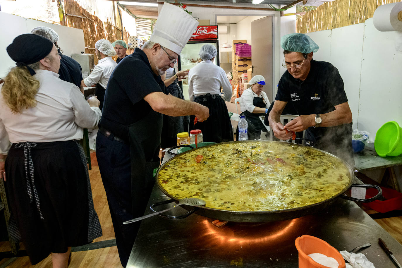 La apertura de las barracas de Murcia, en imágenes