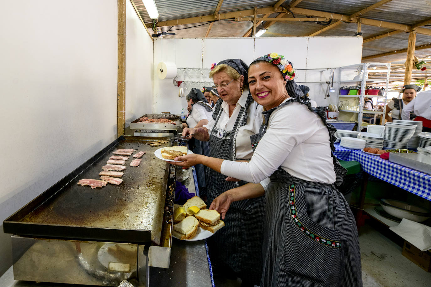 La apertura de las barracas de Murcia, en imágenes