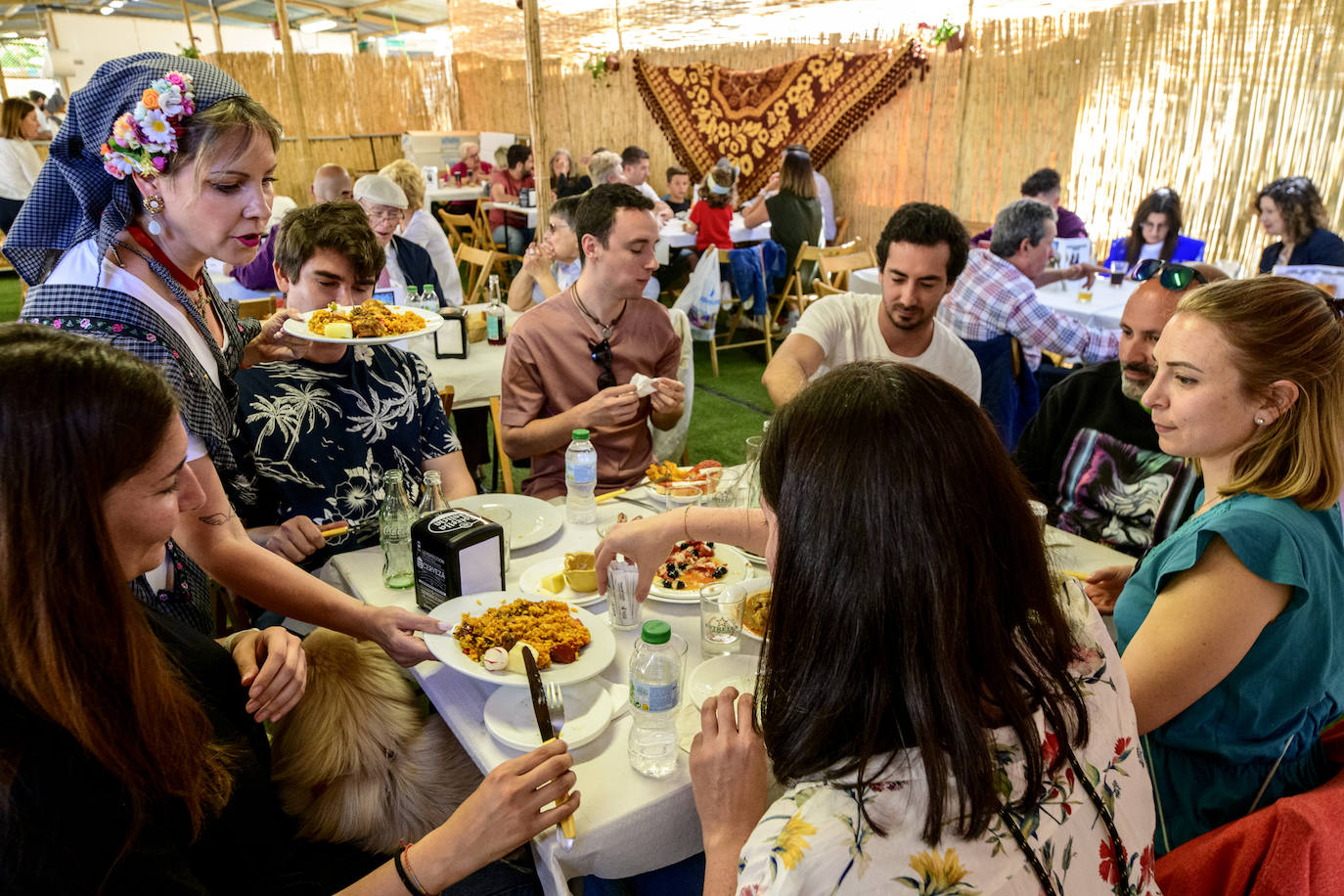 La apertura de las barracas de Murcia, en imágenes