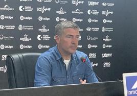 Luis Carrión, en rueda de prensa.