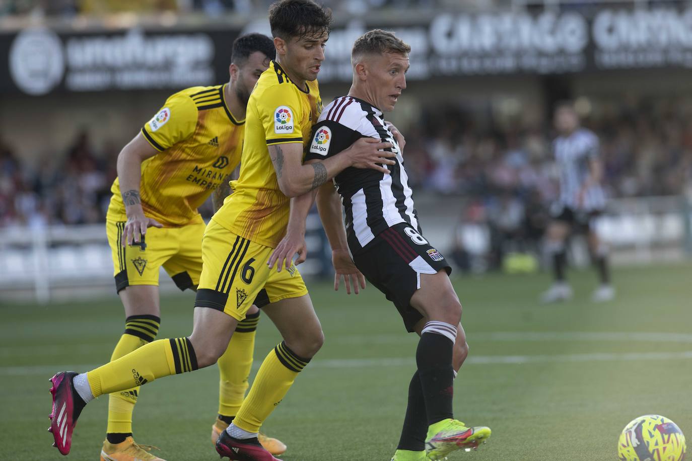 La victoria del Cartagena frente al Mirandés, en imágenes