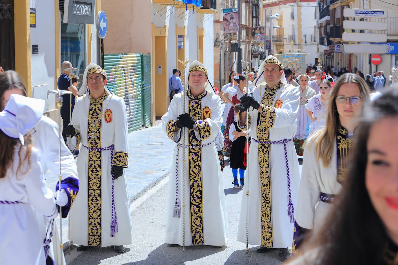 Procesión del Resucitdo en Lorca, en imágenes