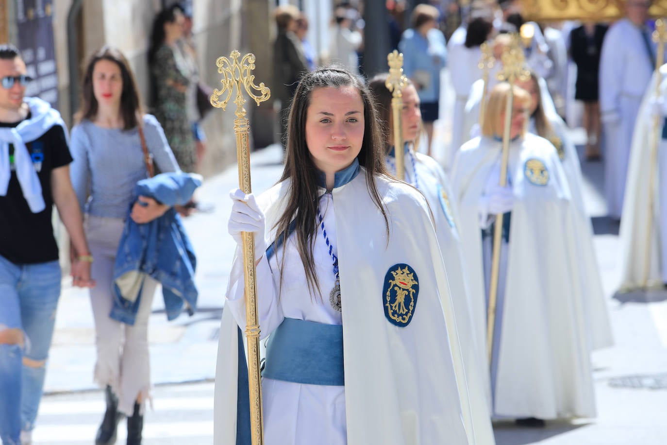 Procesión del Resucitdo en Lorca, en imágenes