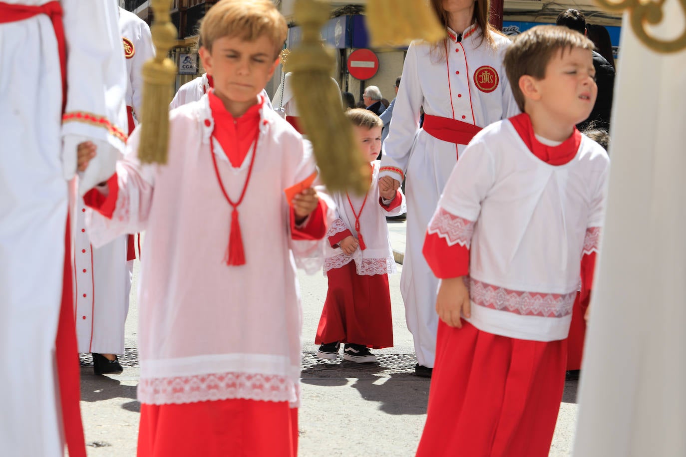 Procesión del Resucitdo en Lorca, en imágenes