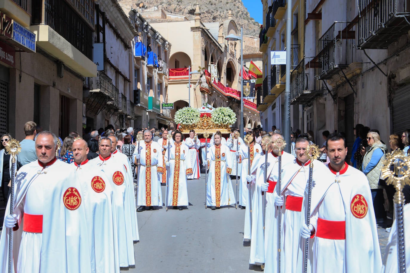 Procesión del Resucitdo en Lorca, en imágenes