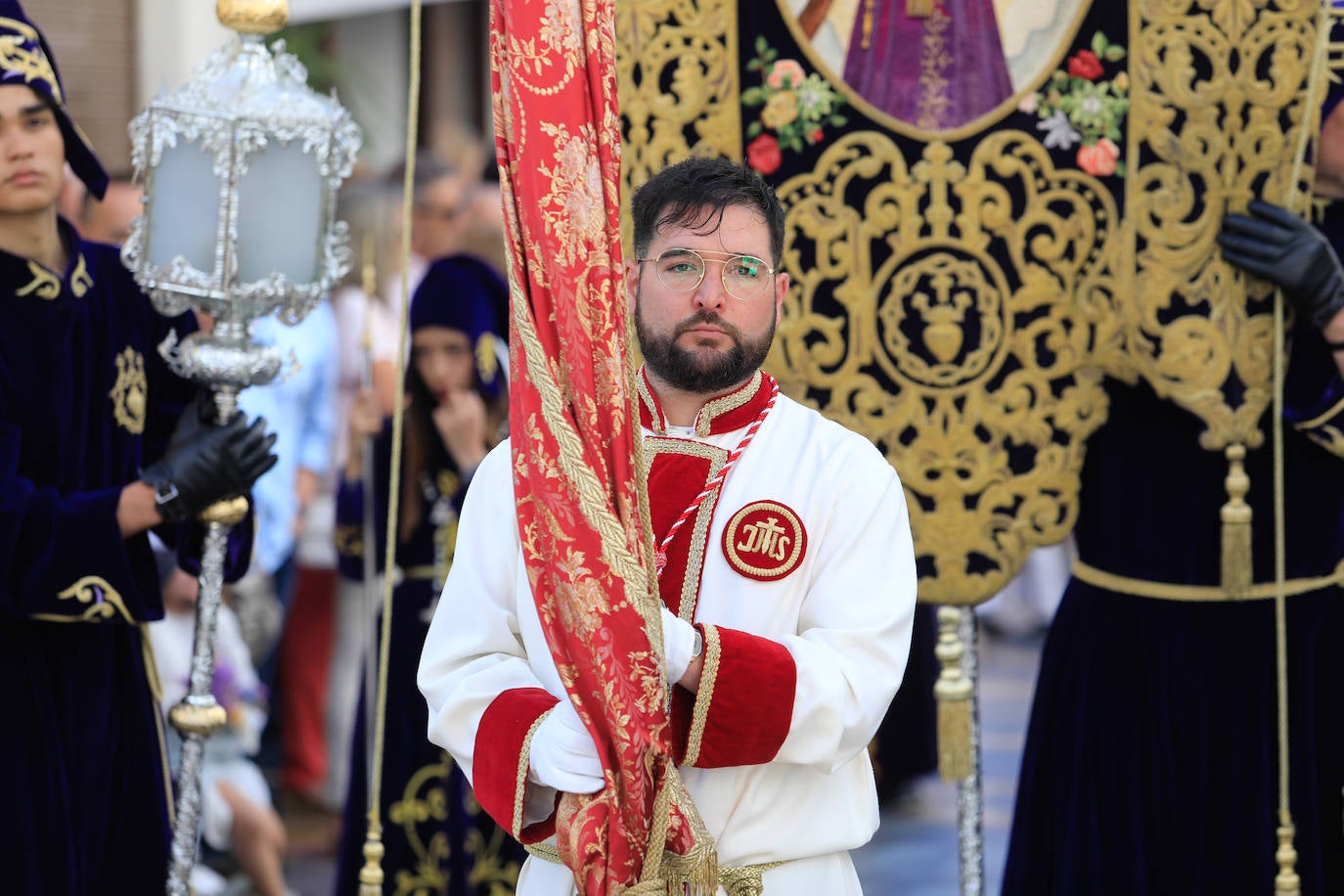 Procesión del Resucitdo en Lorca, en imágenes