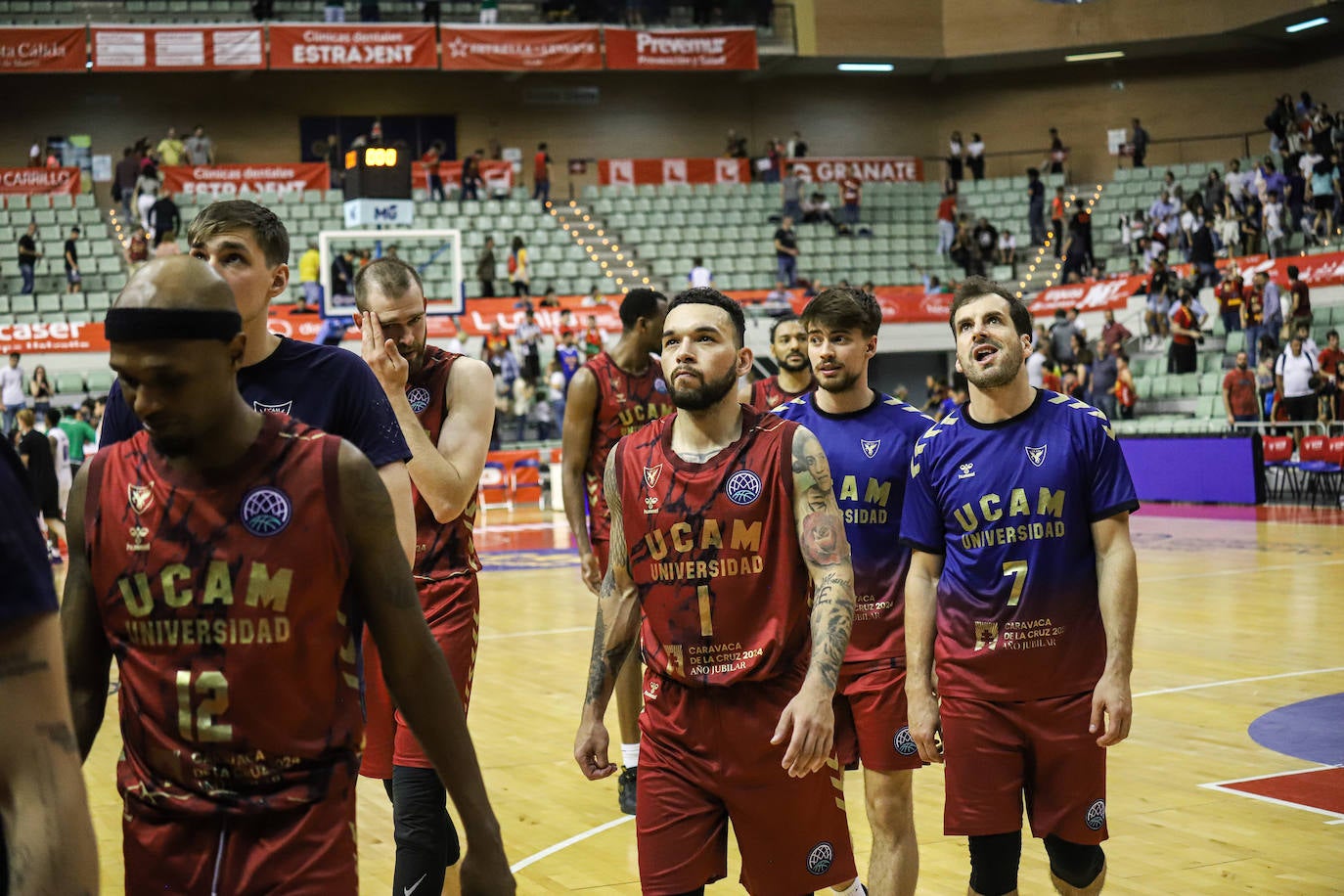 Las imágenes del partido UCAM Murcia CB-Unicaja (74-96)