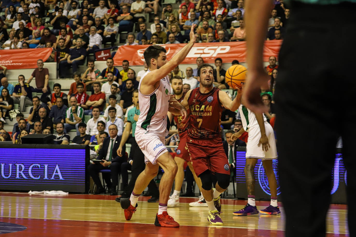 Las imágenes del partido UCAM Murcia CB-Unicaja (74-96)