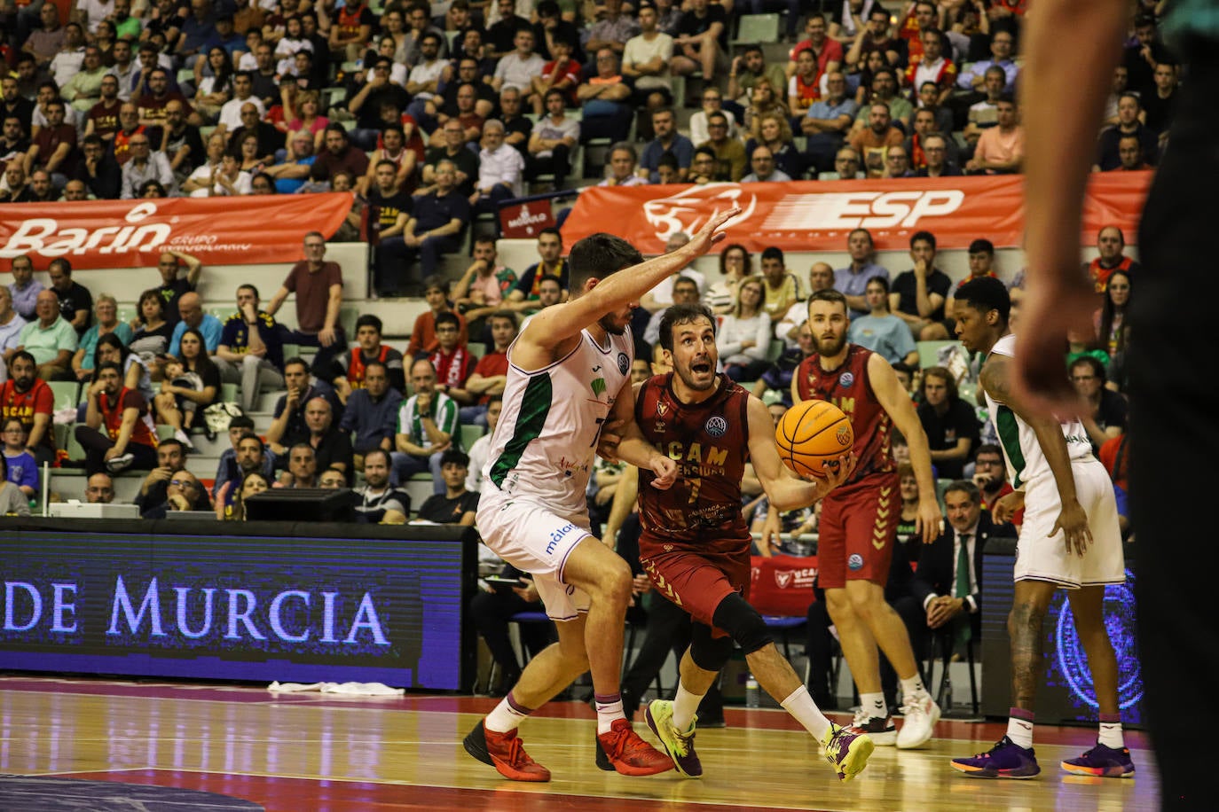 Las imágenes del partido UCAM Murcia CB-Unicaja (74-96)