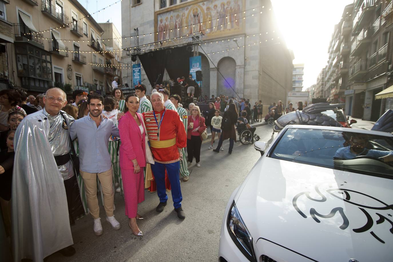 La llegada de la Sardina a Murcia, en imágenes