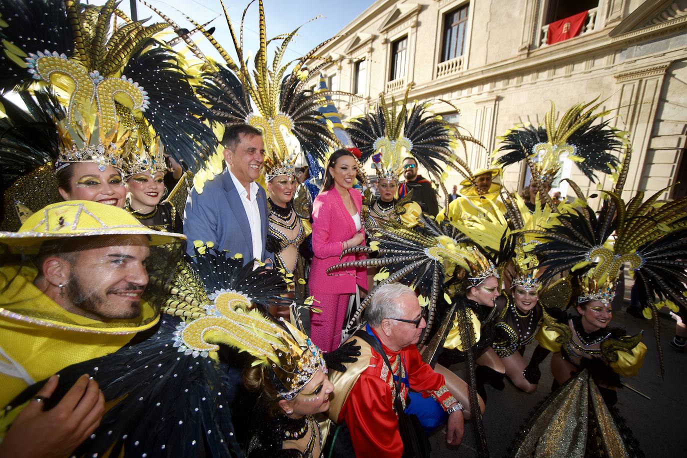 La llegada de la Sardina a Murcia, en imágenes