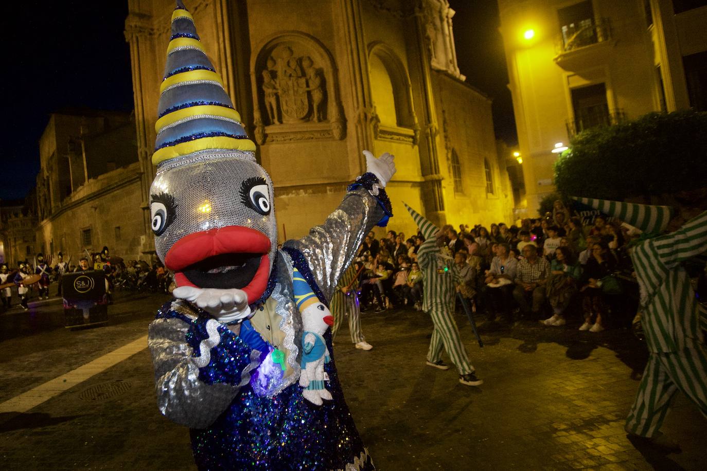 La llegada de la Sardina a Murcia, en imágenes