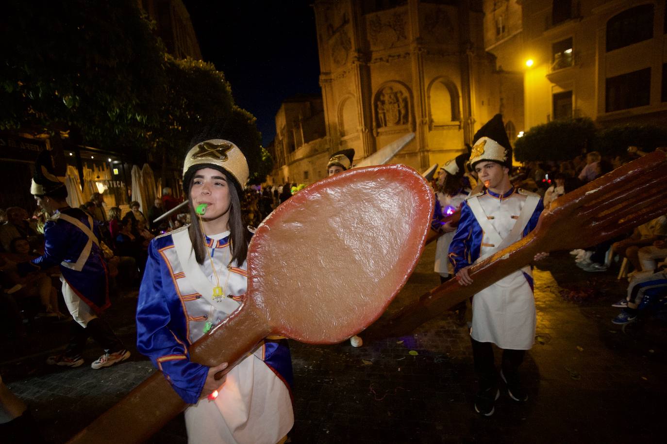 La llegada de la Sardina a Murcia, en imágenes