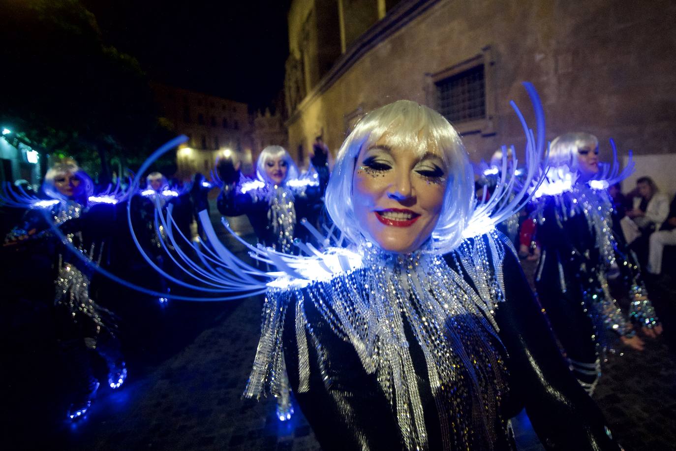 La llegada de la Sardina a Murcia, en imágenes