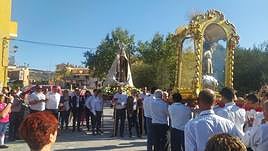 El Niño del Balate y la Virgen del Carmen, juntos en Mula