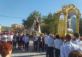 El Niño del Balate y la Virgen del Carmen, juntos en Mula.