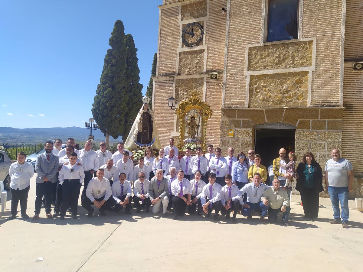El Niño del Balate y la Virgen del Carmen, juntos en Mula
