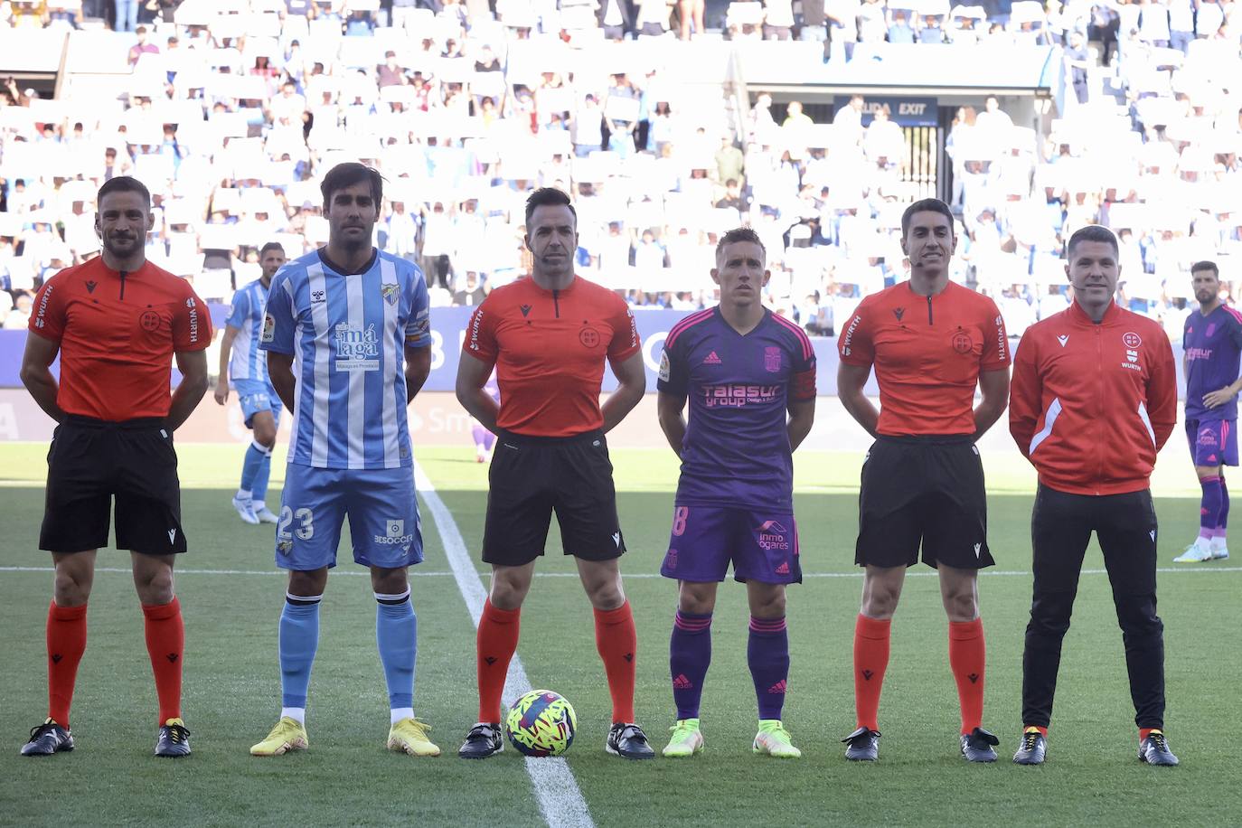 El partido del Cartagena contra el Málaga, en imágenes