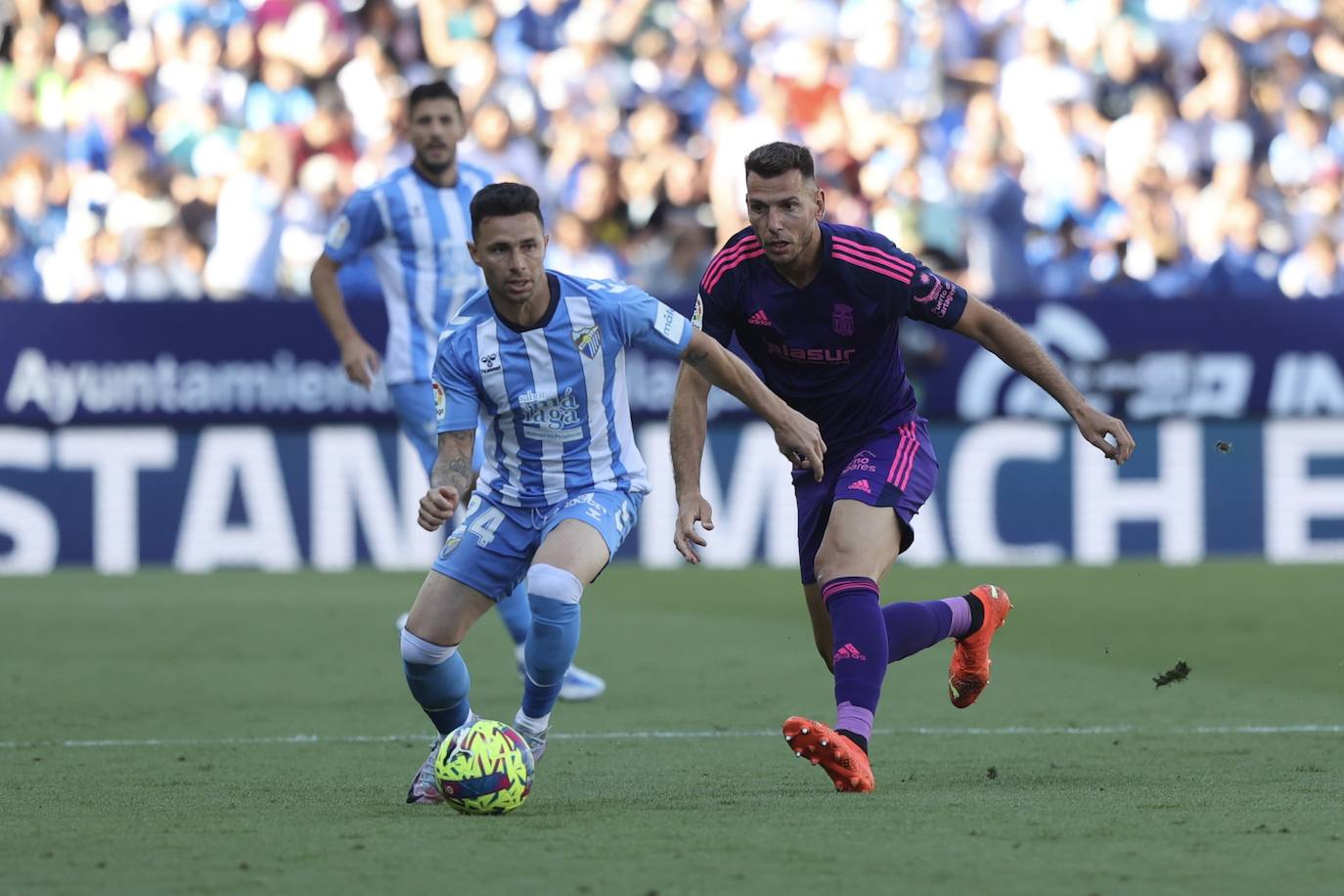 El partido del Cartagena contra el Málaga, en imágenes