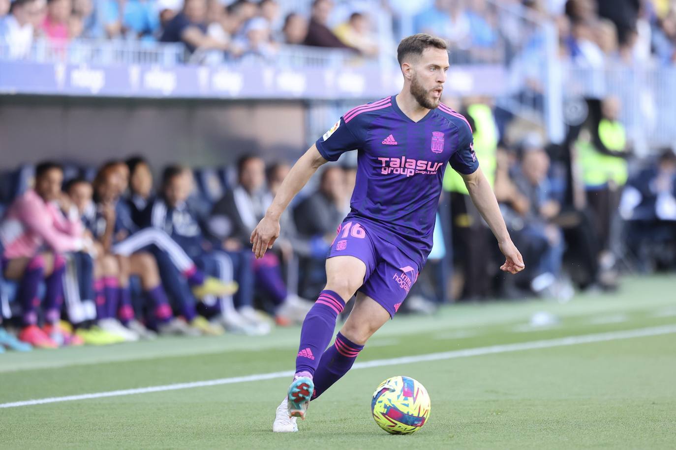 El partido del Cartagena contra el Málaga, en imágenes