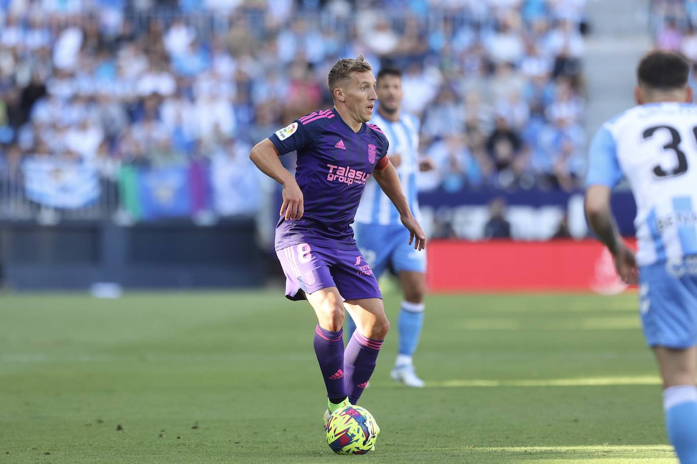 El partido del Cartagena contra el Málaga, en imágenes