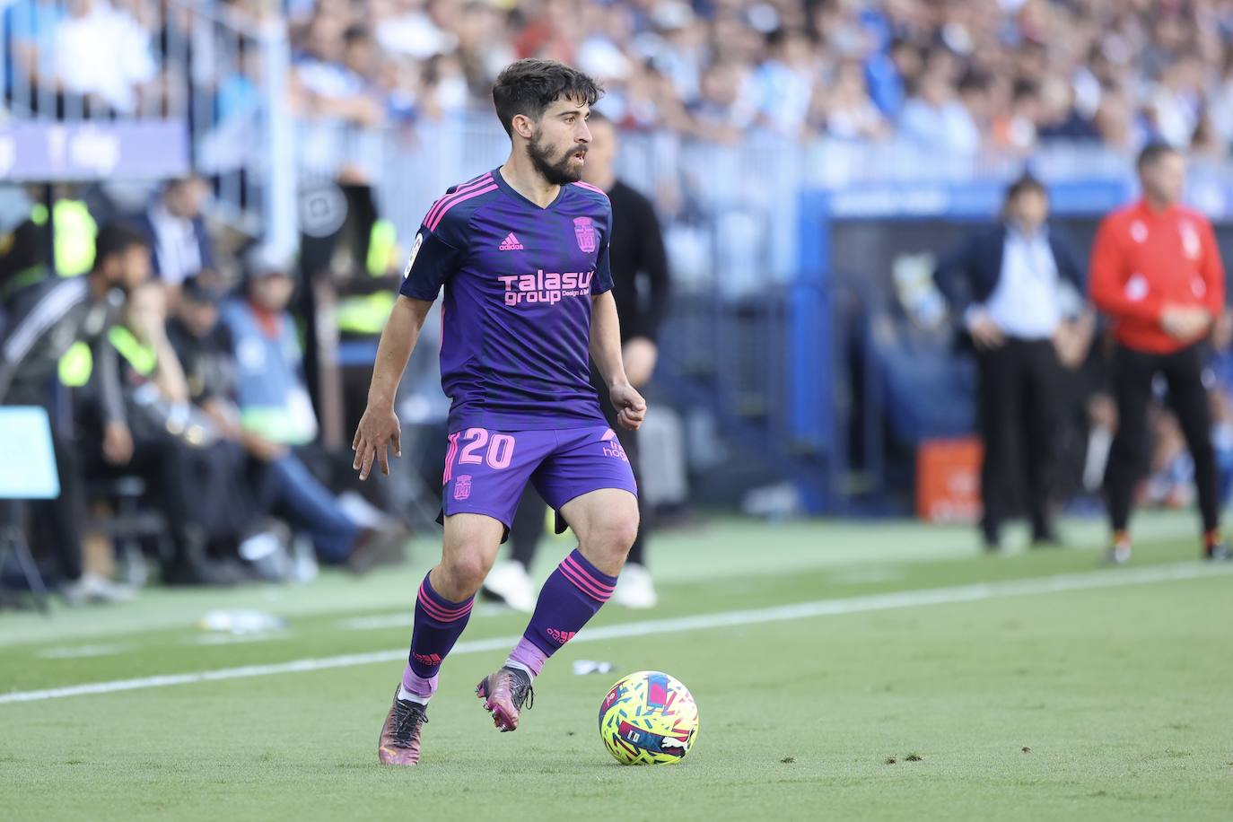 El partido del Cartagena contra el Málaga, en imágenes