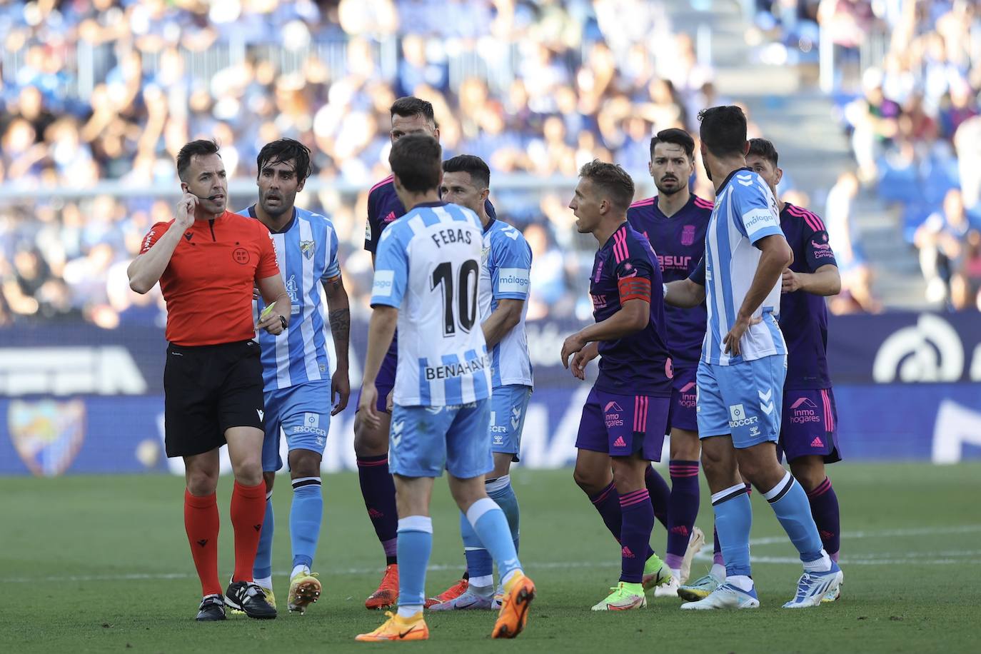 El partido del Cartagena contra el Málaga, en imágenes