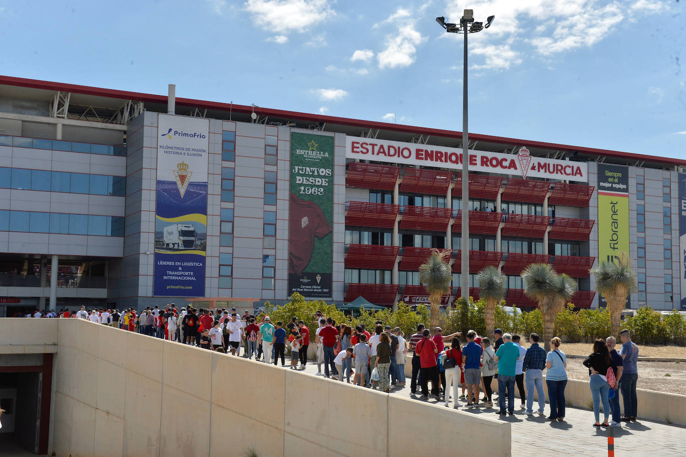 El partido del Real Murcia frente al Atlético Baleares, en imágenes