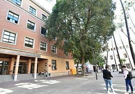 Alumnos en el aulario de La Merced, en una imagen de archivo.