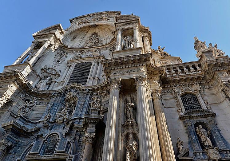 Imagen de archivo de la catedral de Murcia.