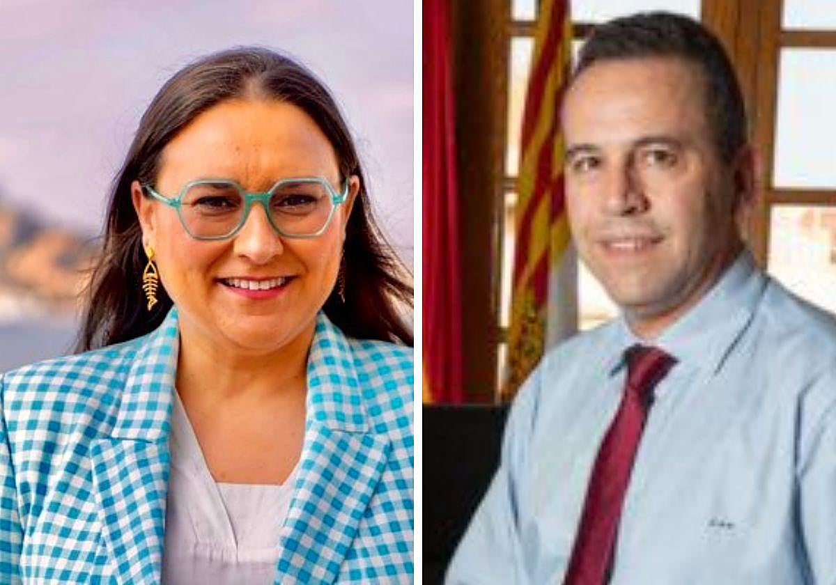 Eva Reverte y José Antonio Blasco.