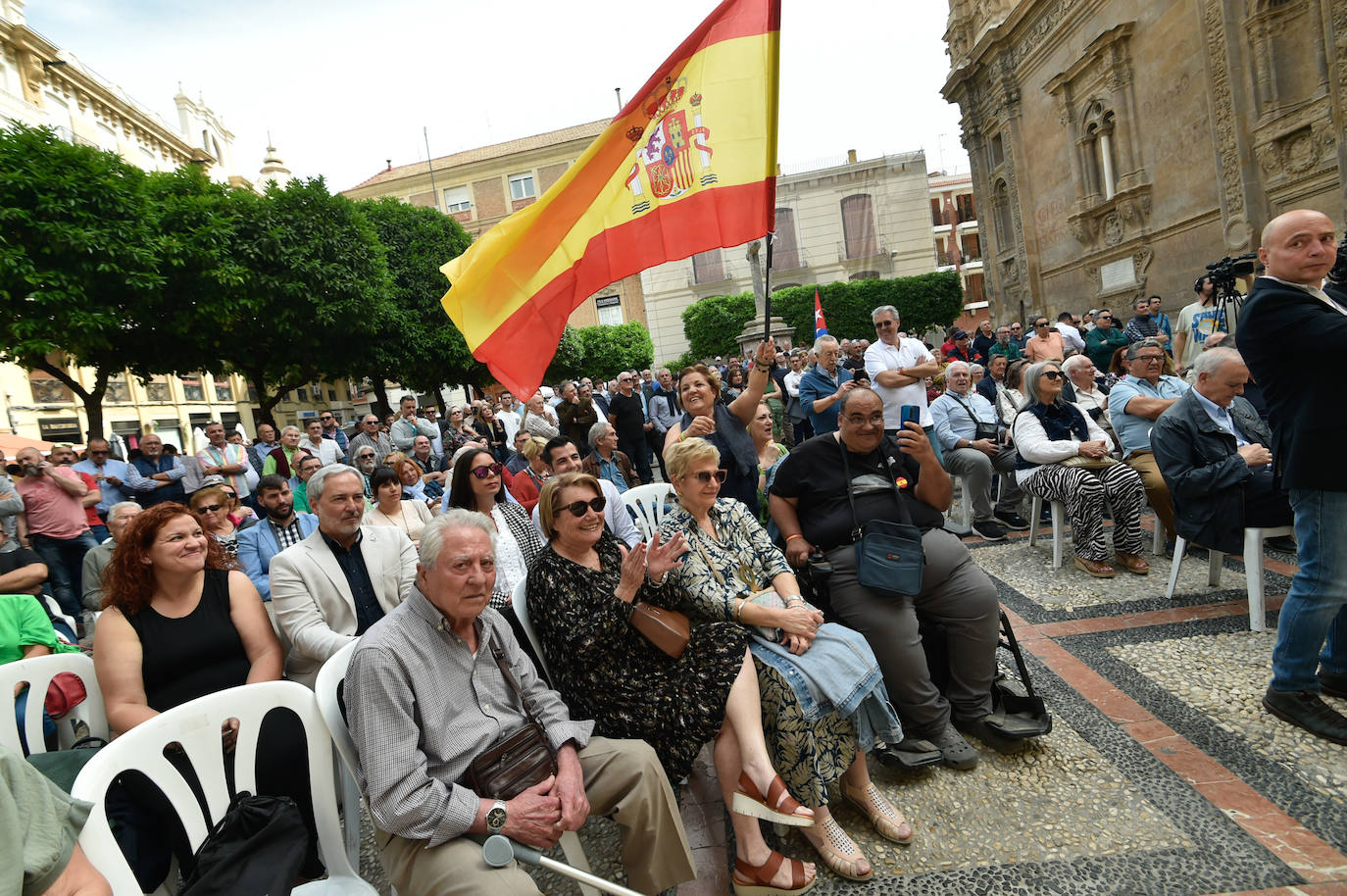 El mitin de Vox en Murcia, en imágenes