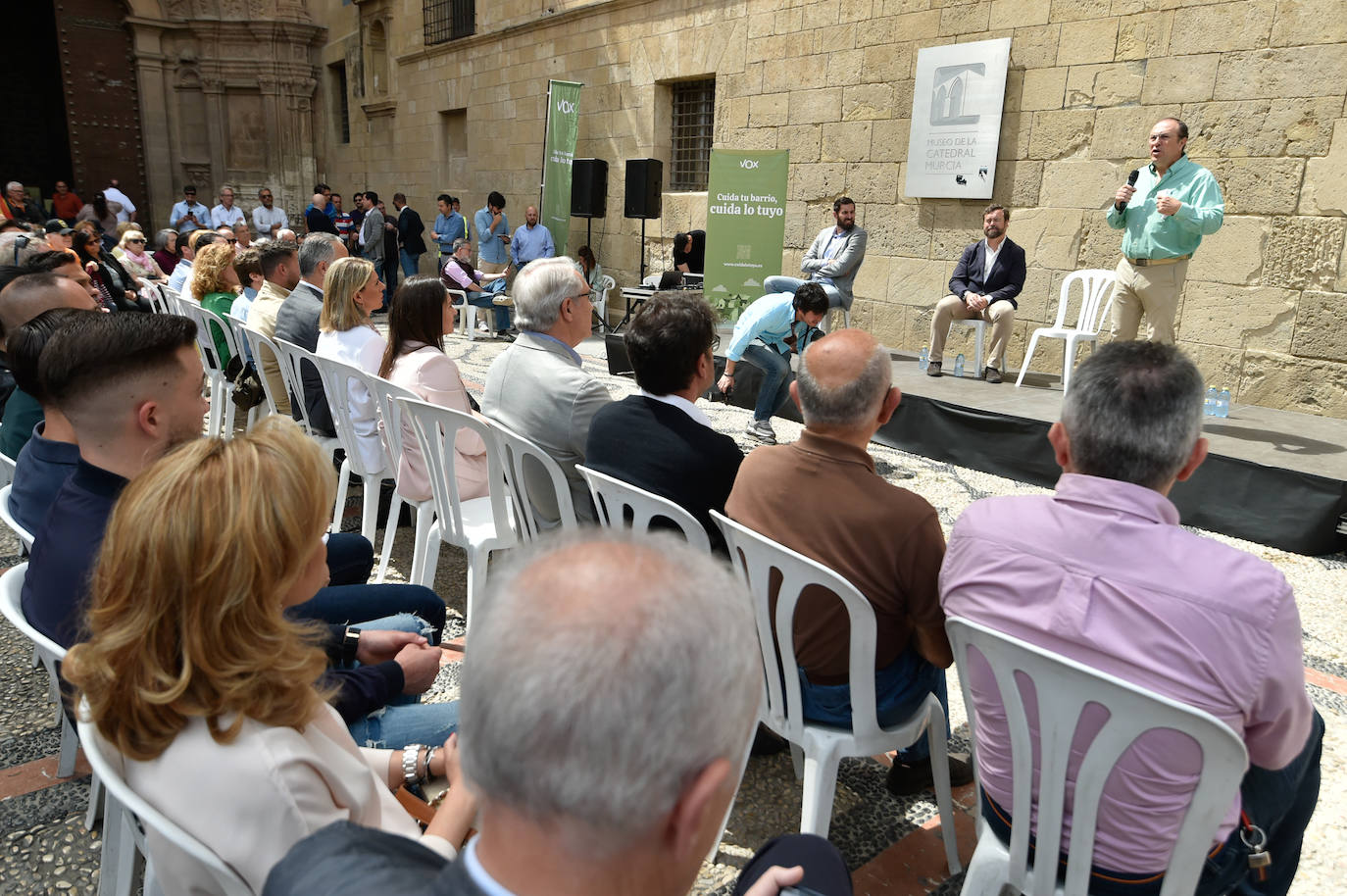 El mitin de Vox en Murcia, en imágenes