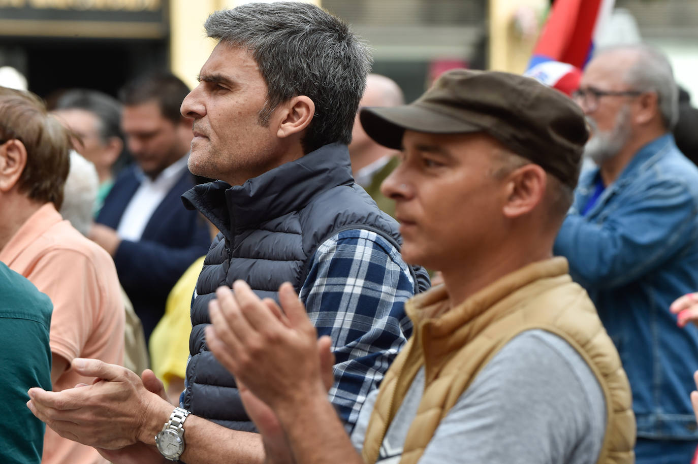 El mitin de Vox en Murcia, en imágenes