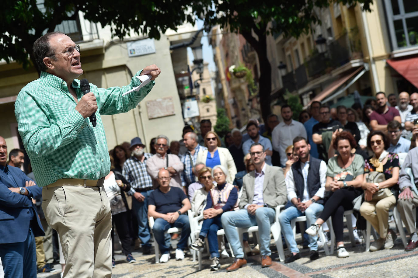 El mitin de Vox en Murcia, en imágenes