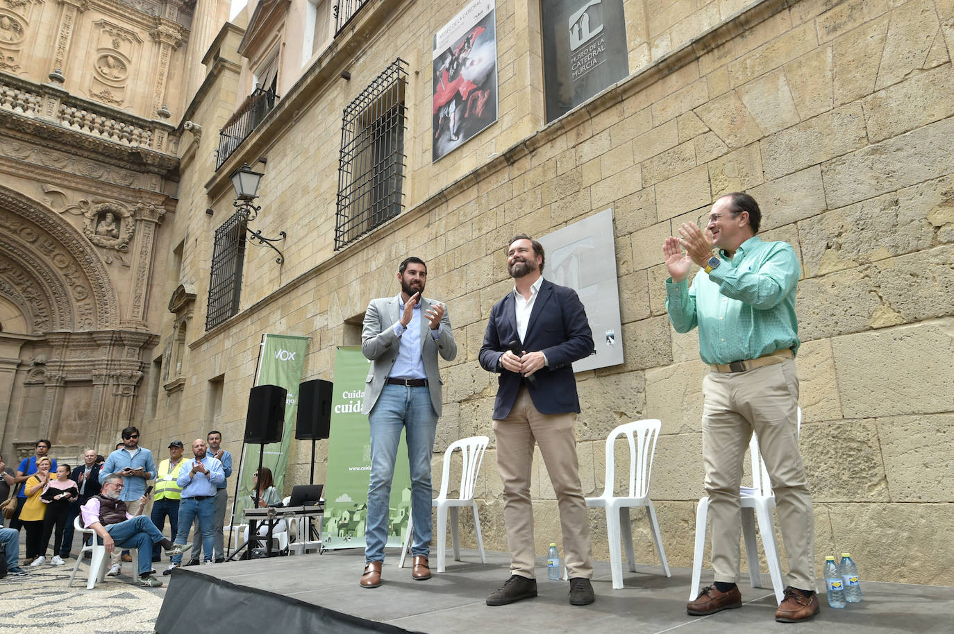 El mitin de Vox en Murcia, en imágenes