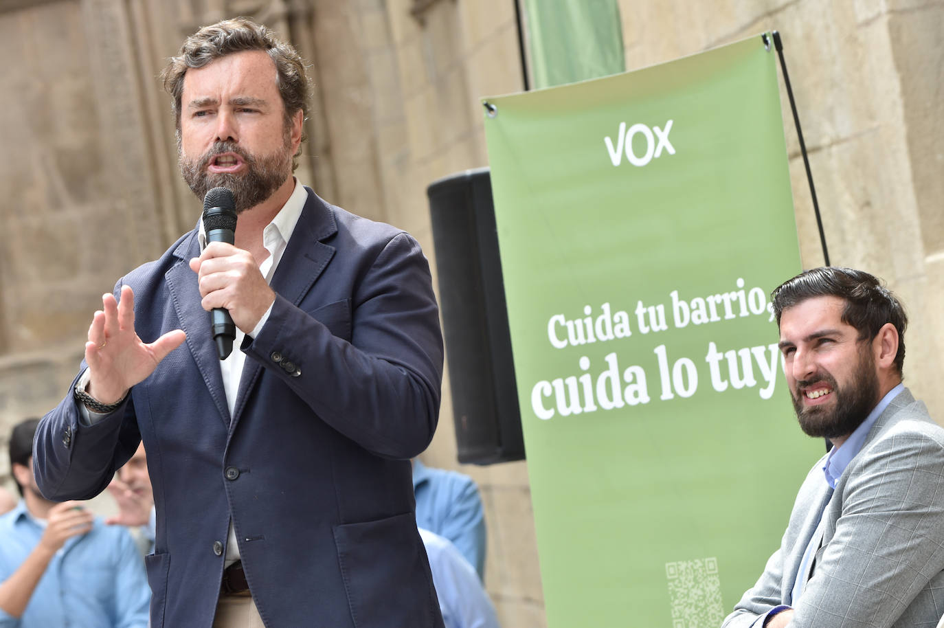 El mitin de Vox en Murcia, en imágenes