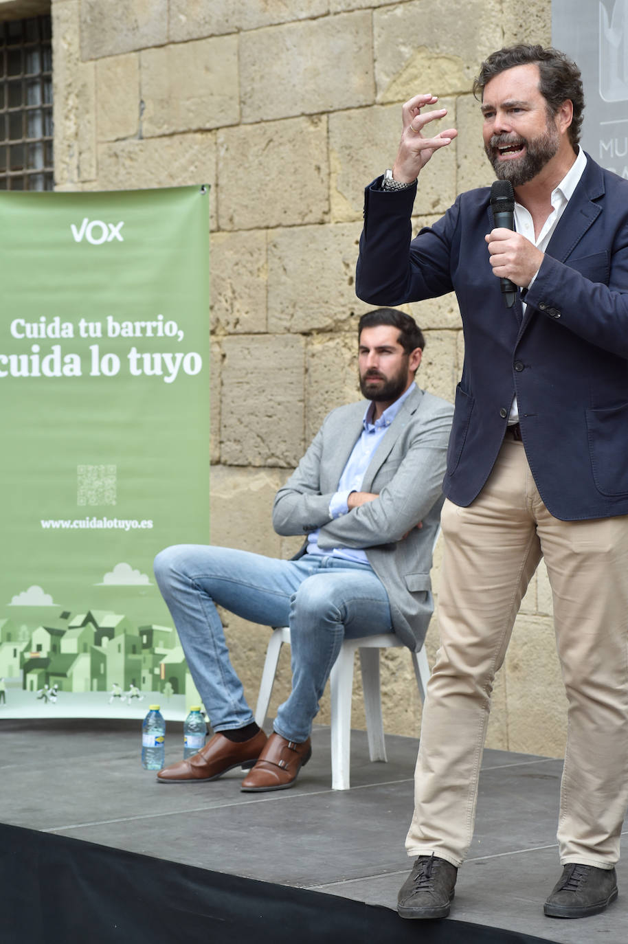 El mitin de Vox en Murcia, en imágenes