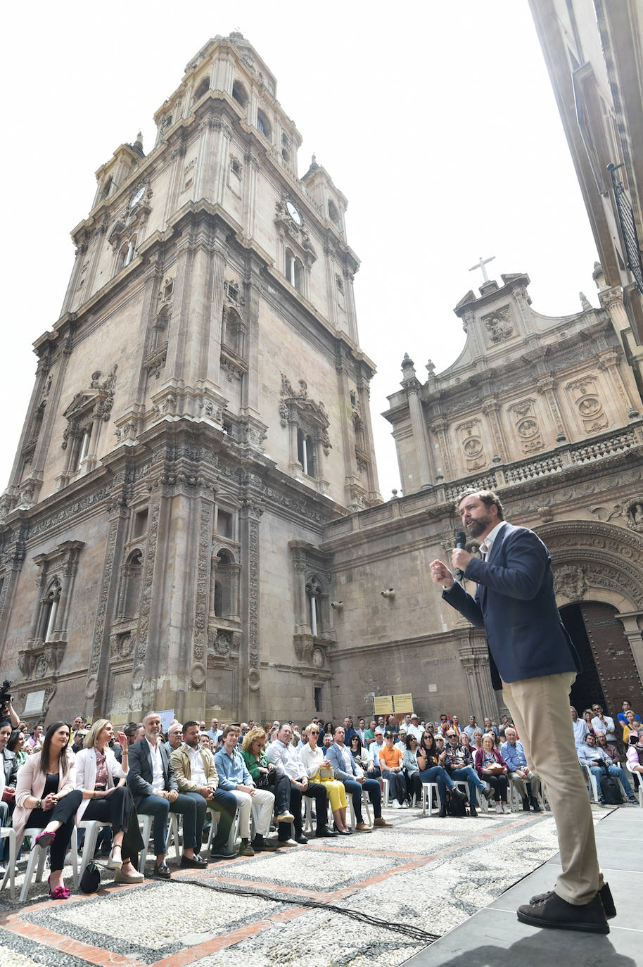 El mitin de Vox en Murcia, en imágenes