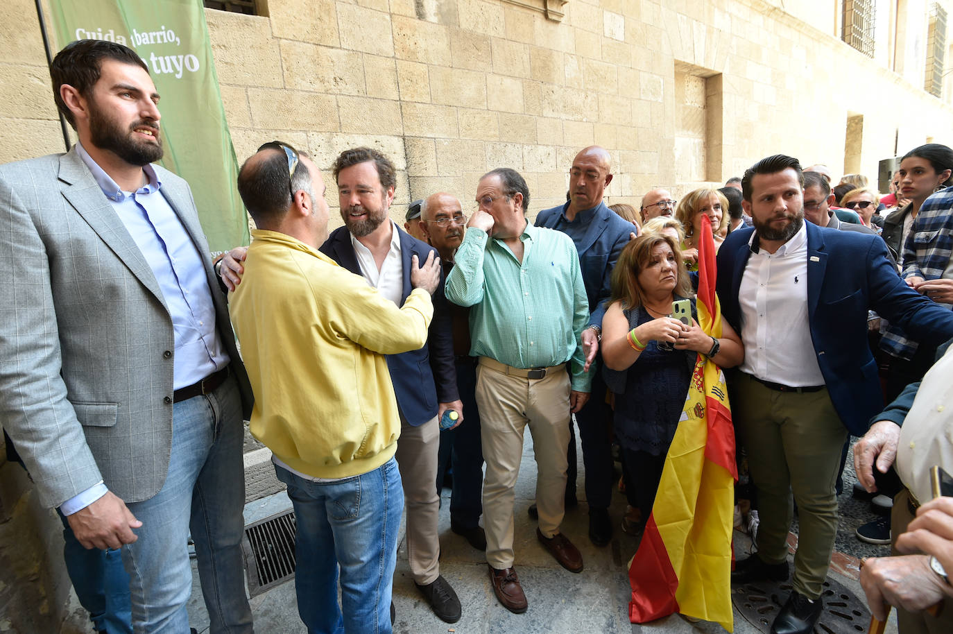 El mitin de Vox en Murcia, en imágenes