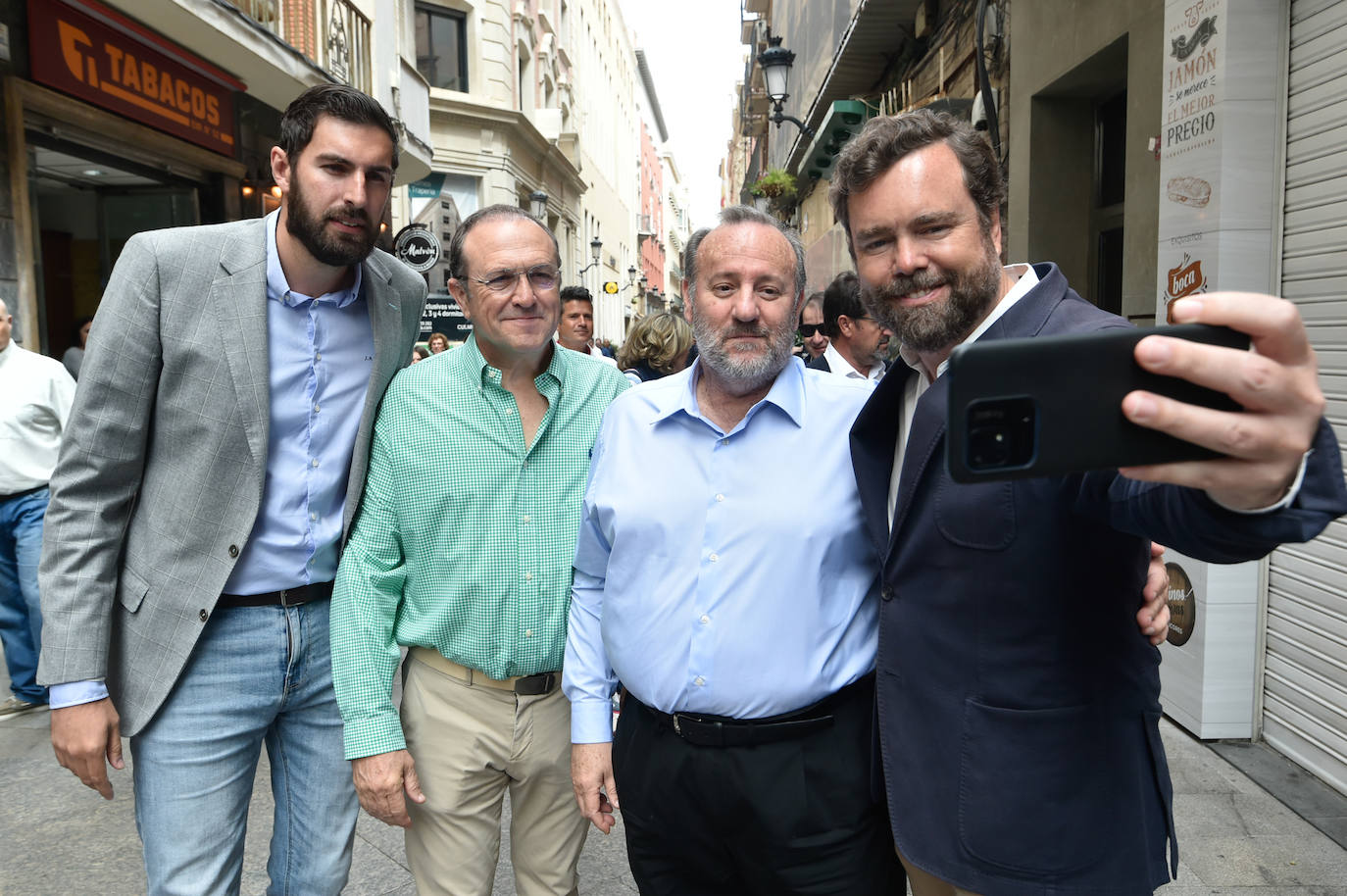 El mitin de Vox en Murcia, en imágenes